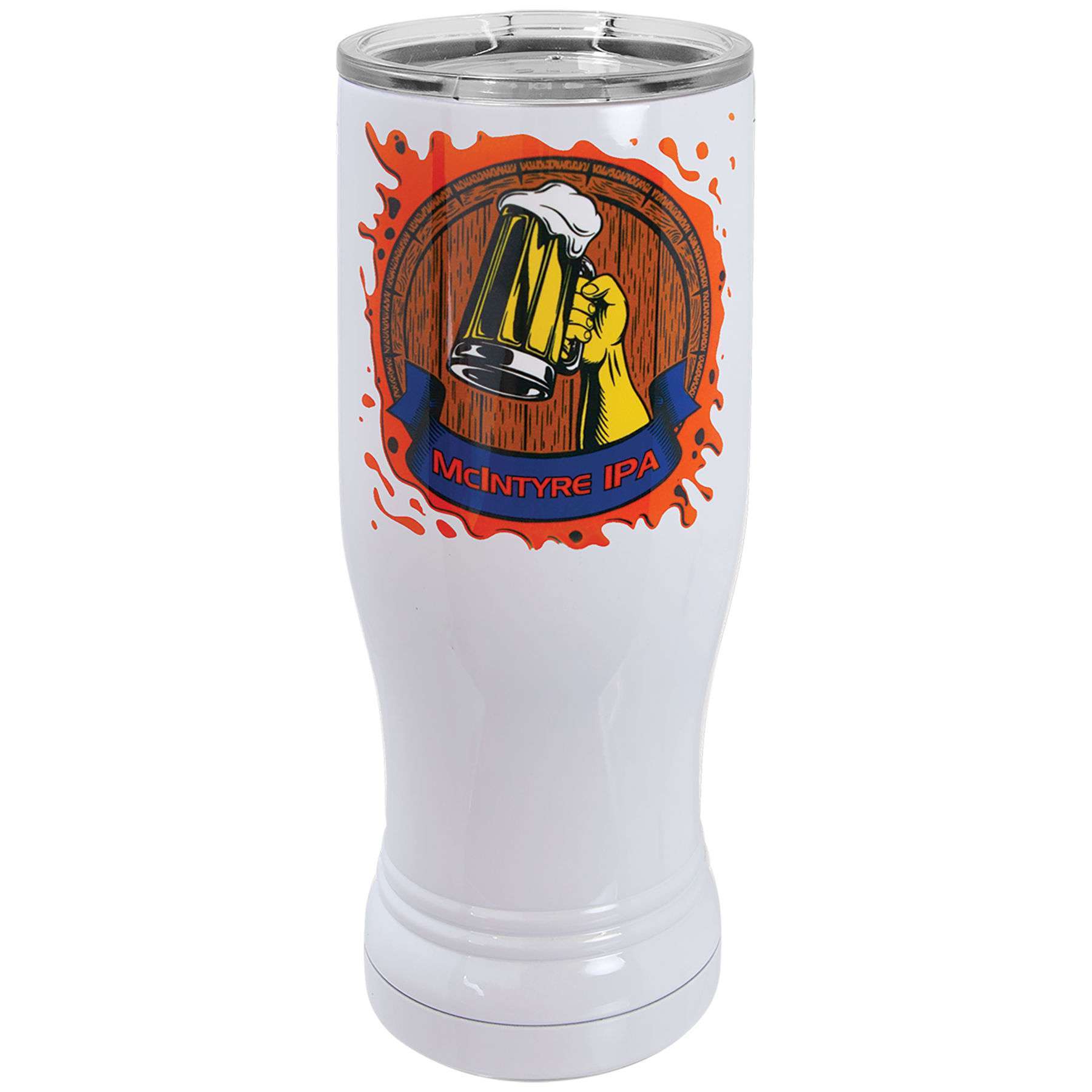 14 oz. Polar Camel Pilsner Color Image White