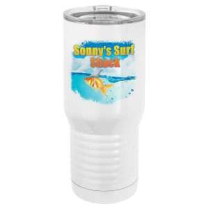 20 oz. Polar Camel Tumbler Tall Color Image White
