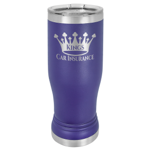 14 oz. Polar Camel Pilsner Tumbler with Clear Lid